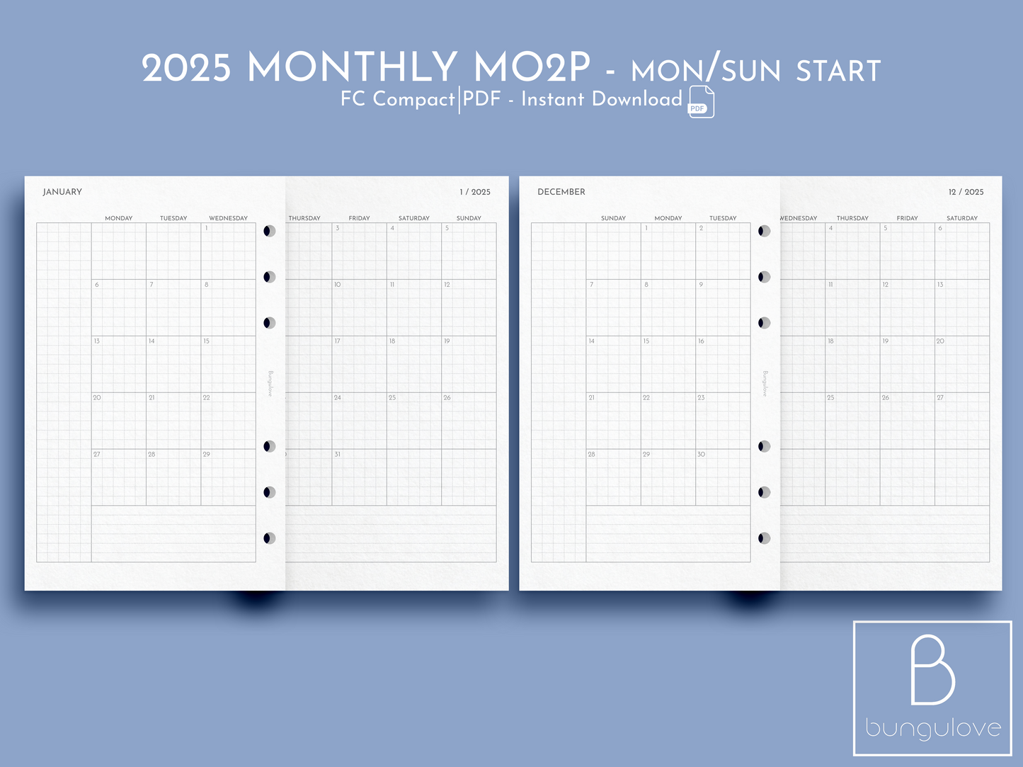 2025 Monthly Mo2P
