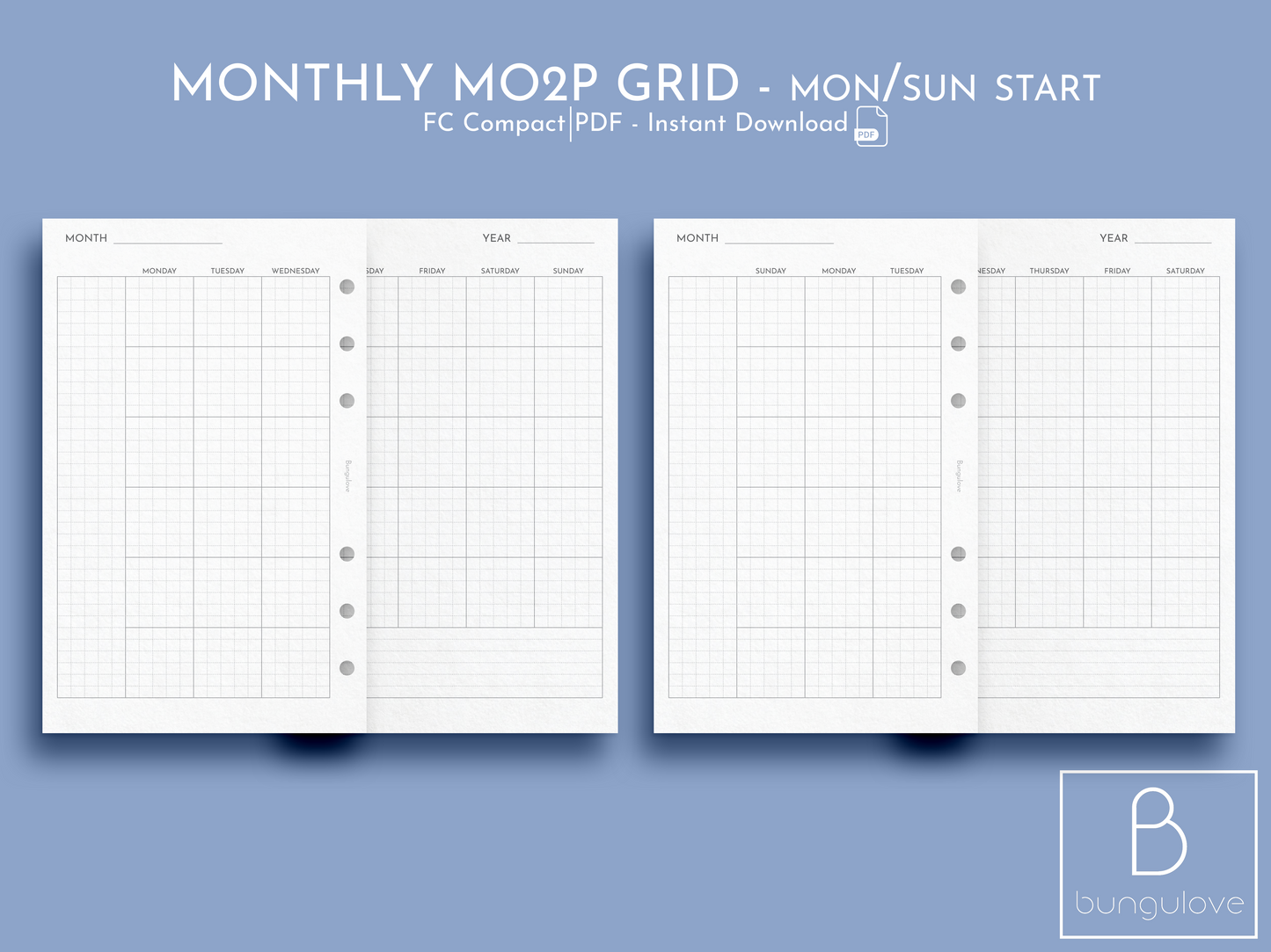 Monthly Mo2P Grid