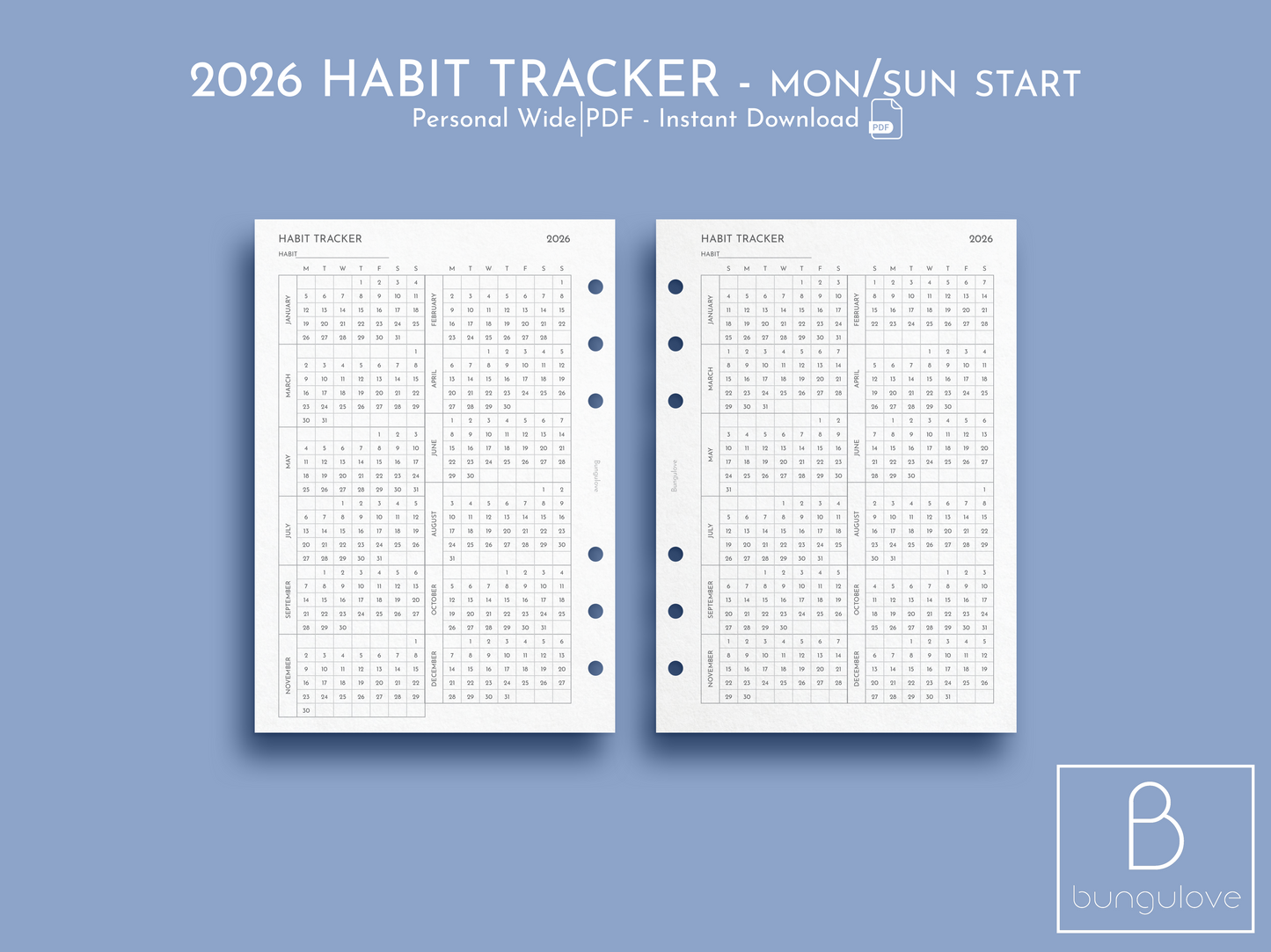 2026 Habit Tracker