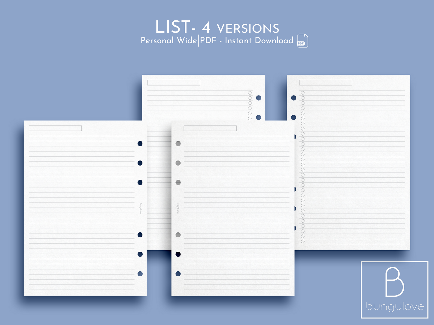 List Pages