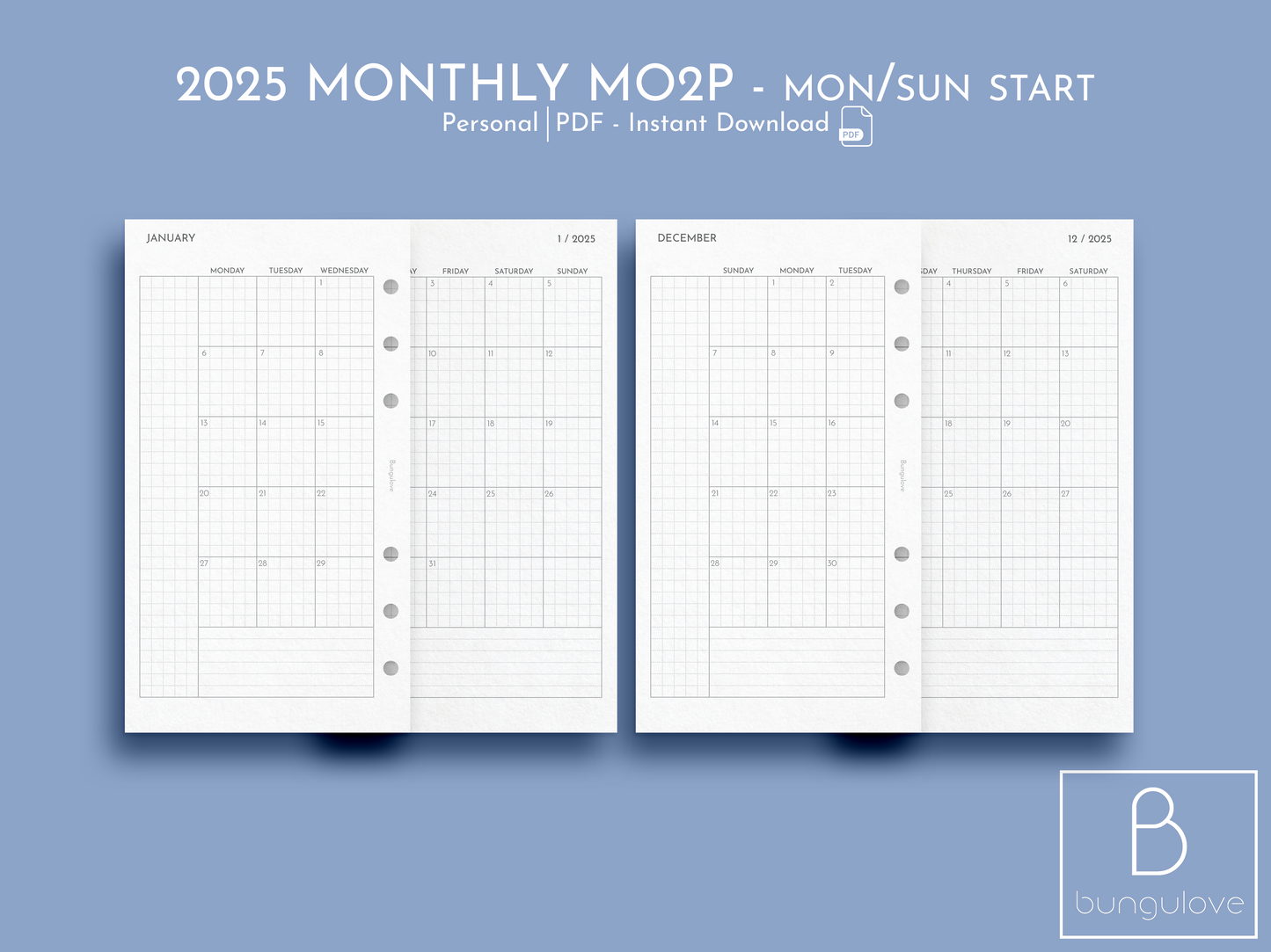 2025 Monthly Mo2P