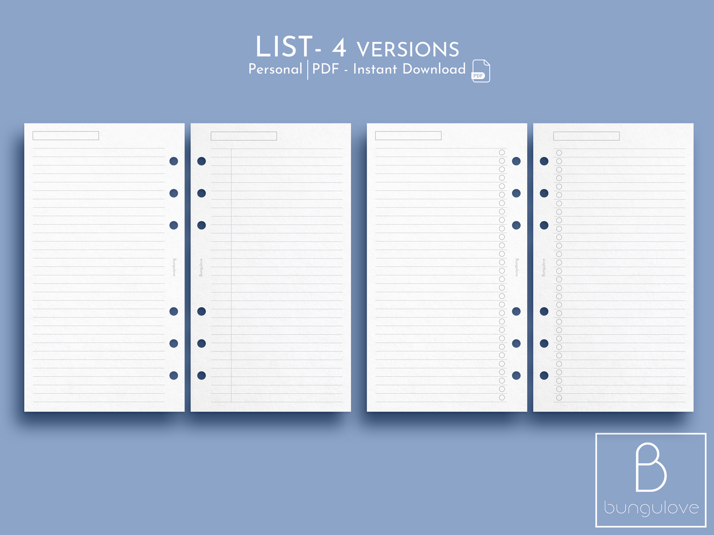 List Pages
