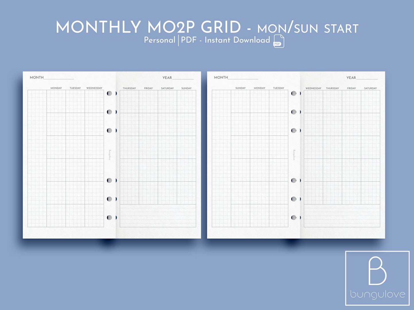 Monthly Mo2P Grid