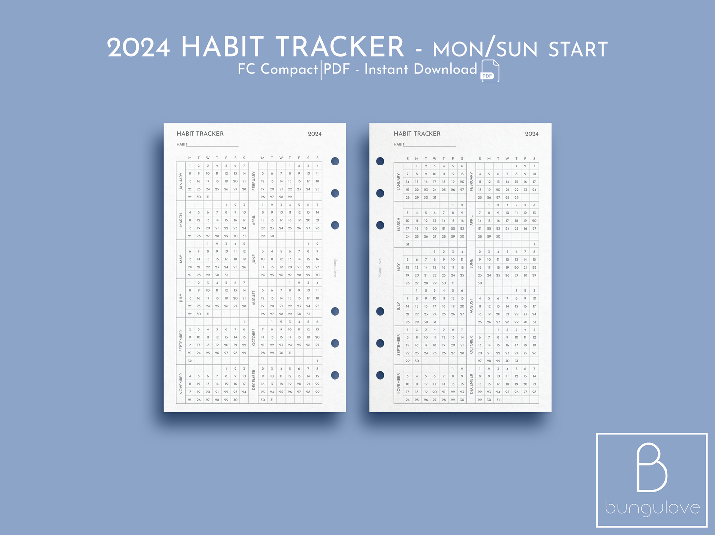 2024 Habit Tracker