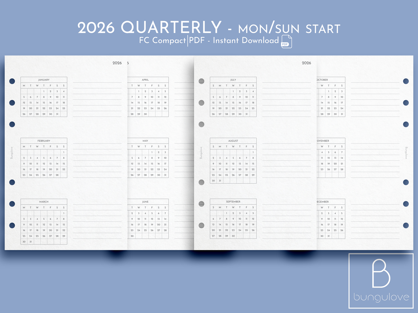 2026 Quarterly