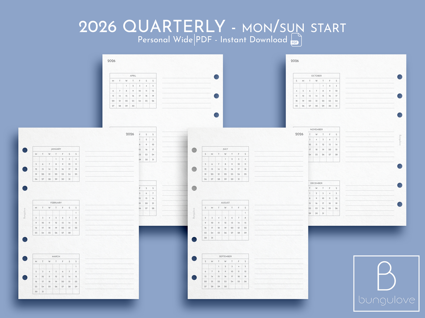 2026 Quarterly