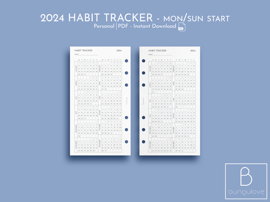 2024 Habit Tracker