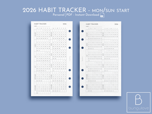 2026 Habit Tracker
