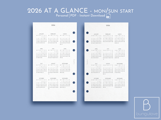 2026 at a Glance